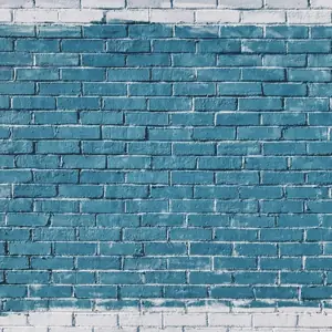 Blue brick