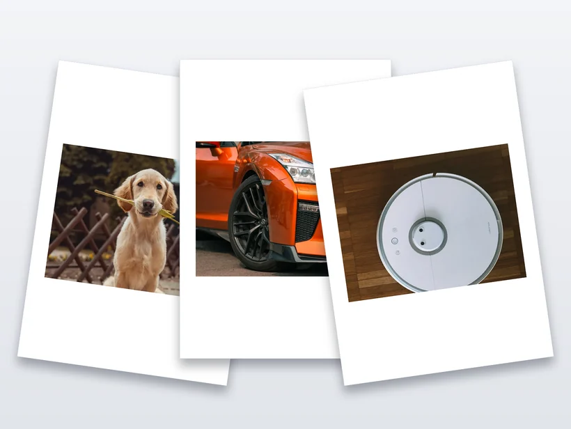 Three photos laid out as three A4 pages of a single PDF